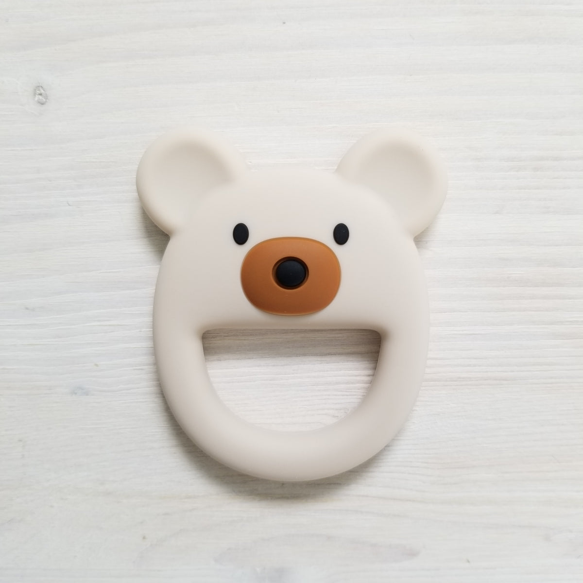 Jouet De Dentition Ours Froissé Pour Bébé - Tissu Doux, Bruit De Crissement, Attache Pour Poussette