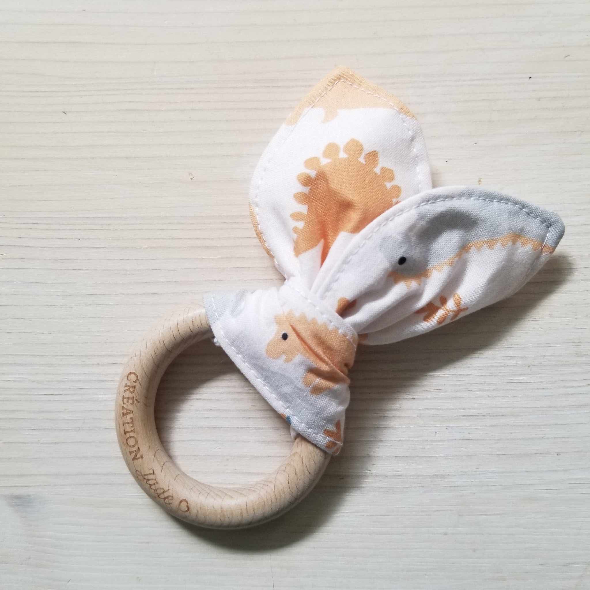 Oreilles de lapin - Dino orangés