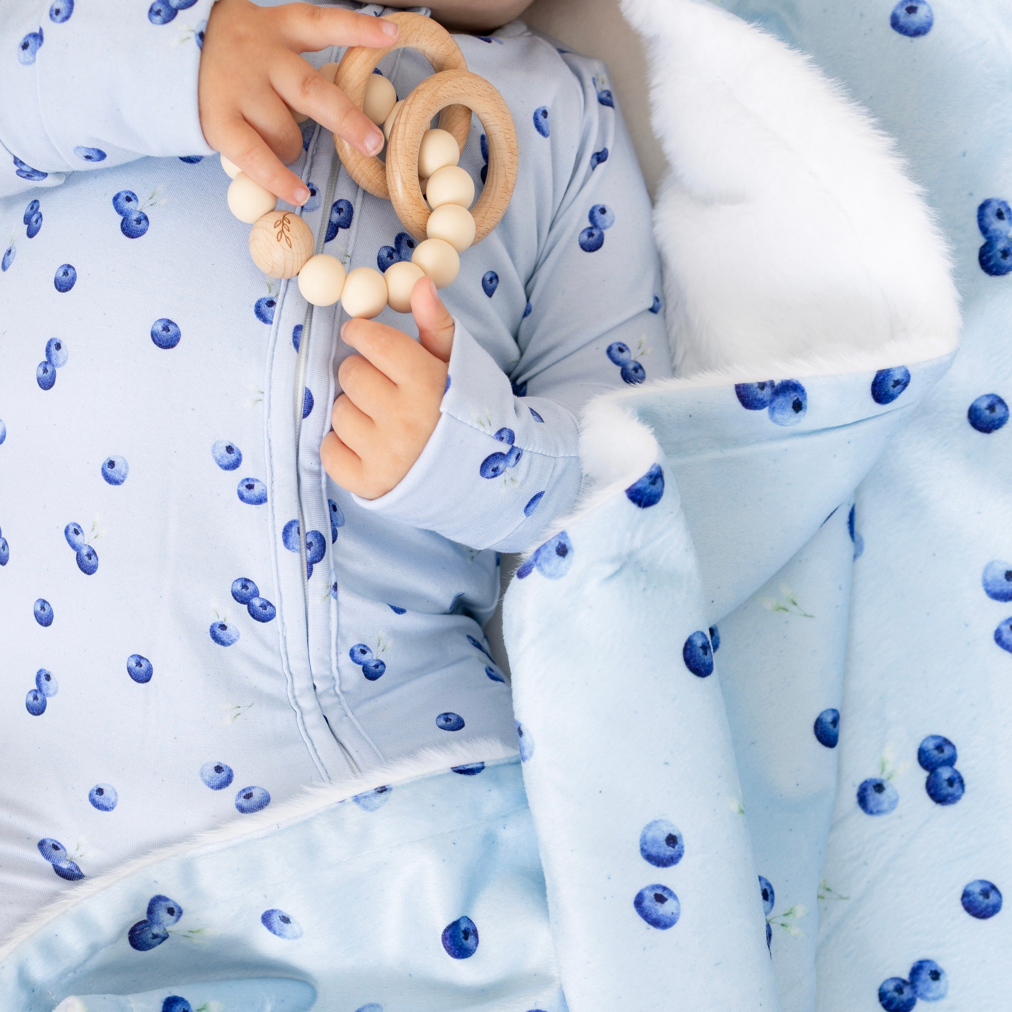 Pyjama Bambou - Bébé - Bleuet