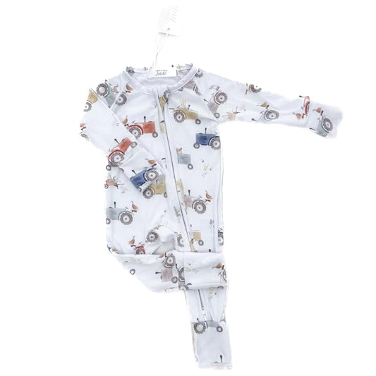 PRÉCOMMANDE JANVIER - Pyjama bambou - Bébé - Tracteurs