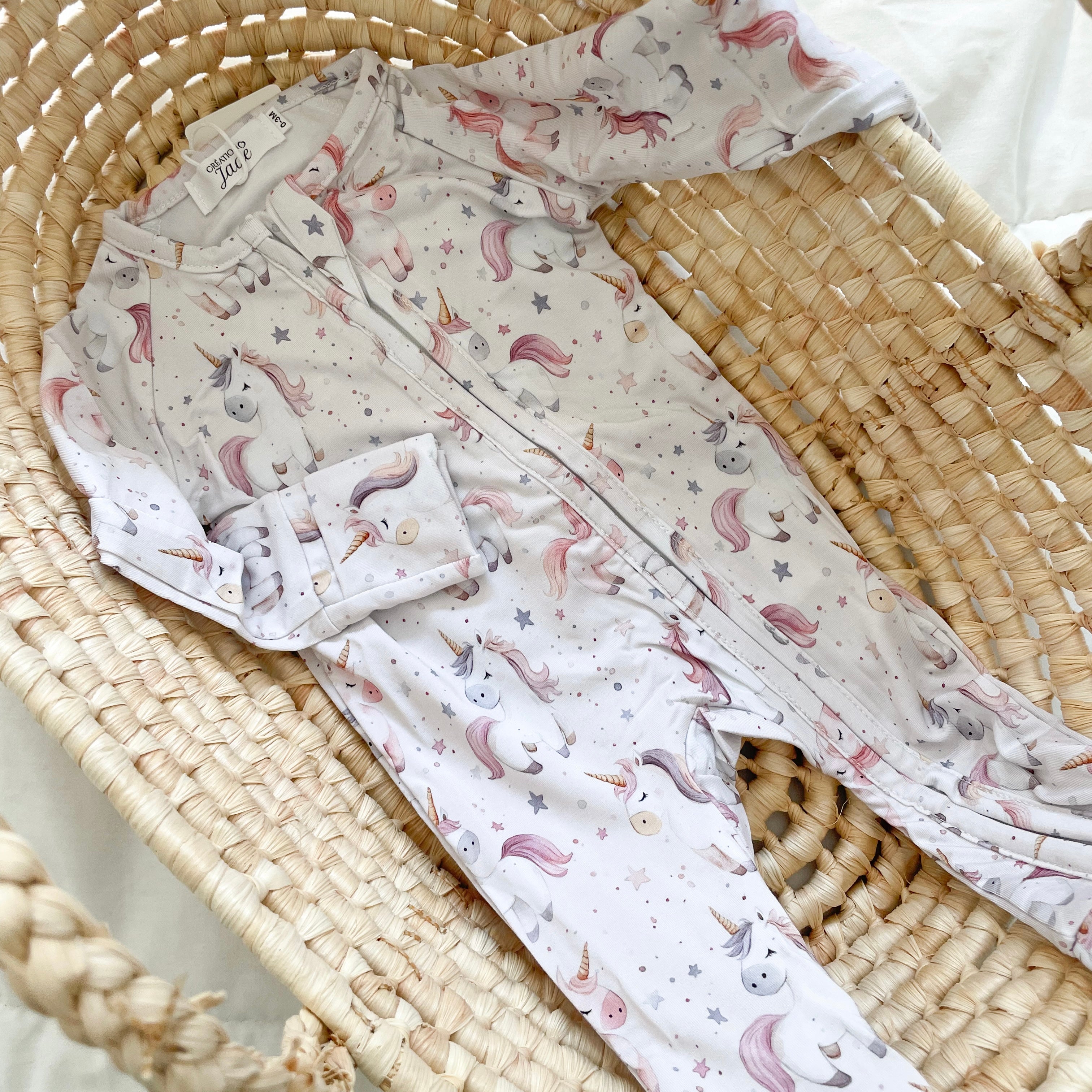 Pyjama bambou - Bébé - Lily la Licorne