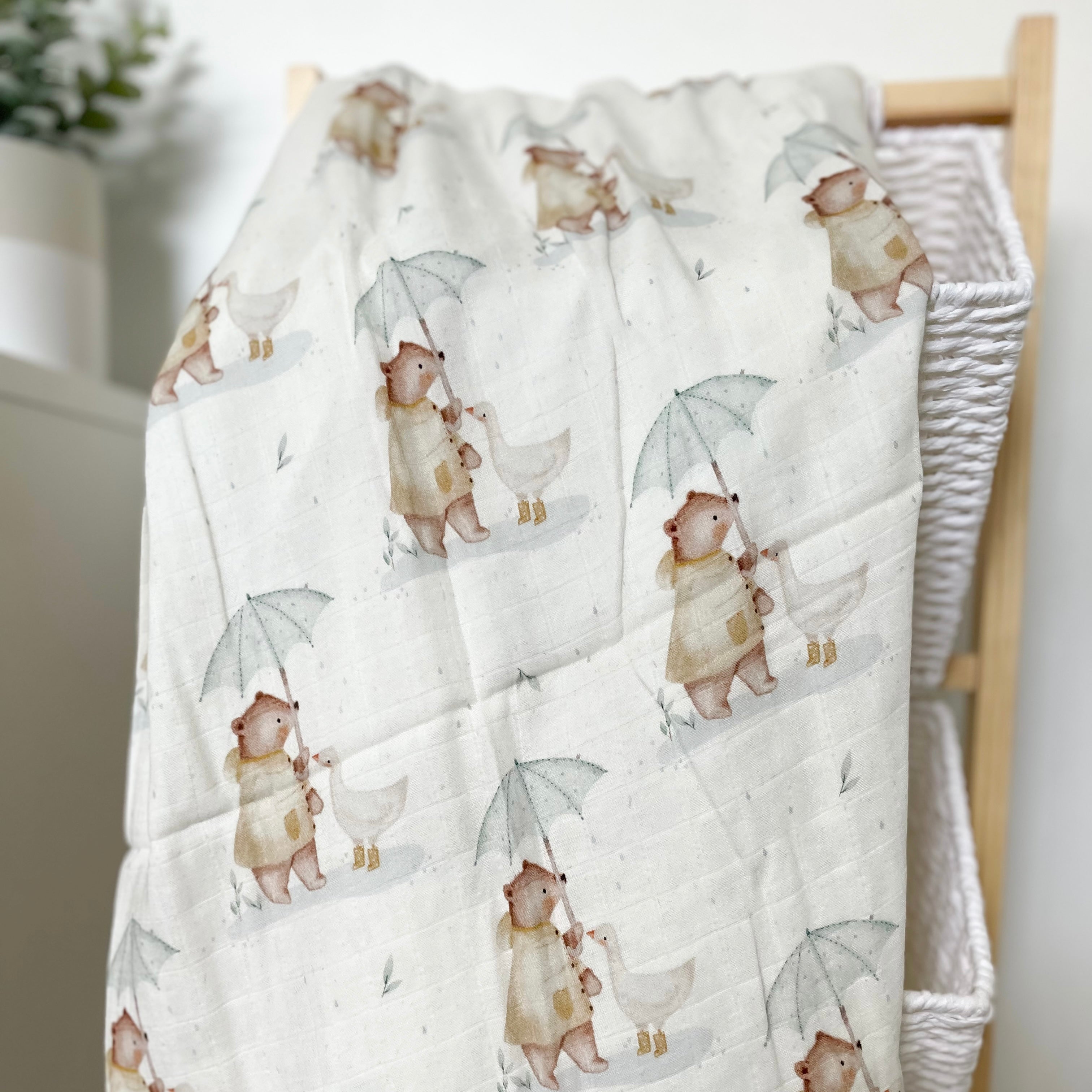 Mousseline Création Jade - bambou & coton - Parapluie