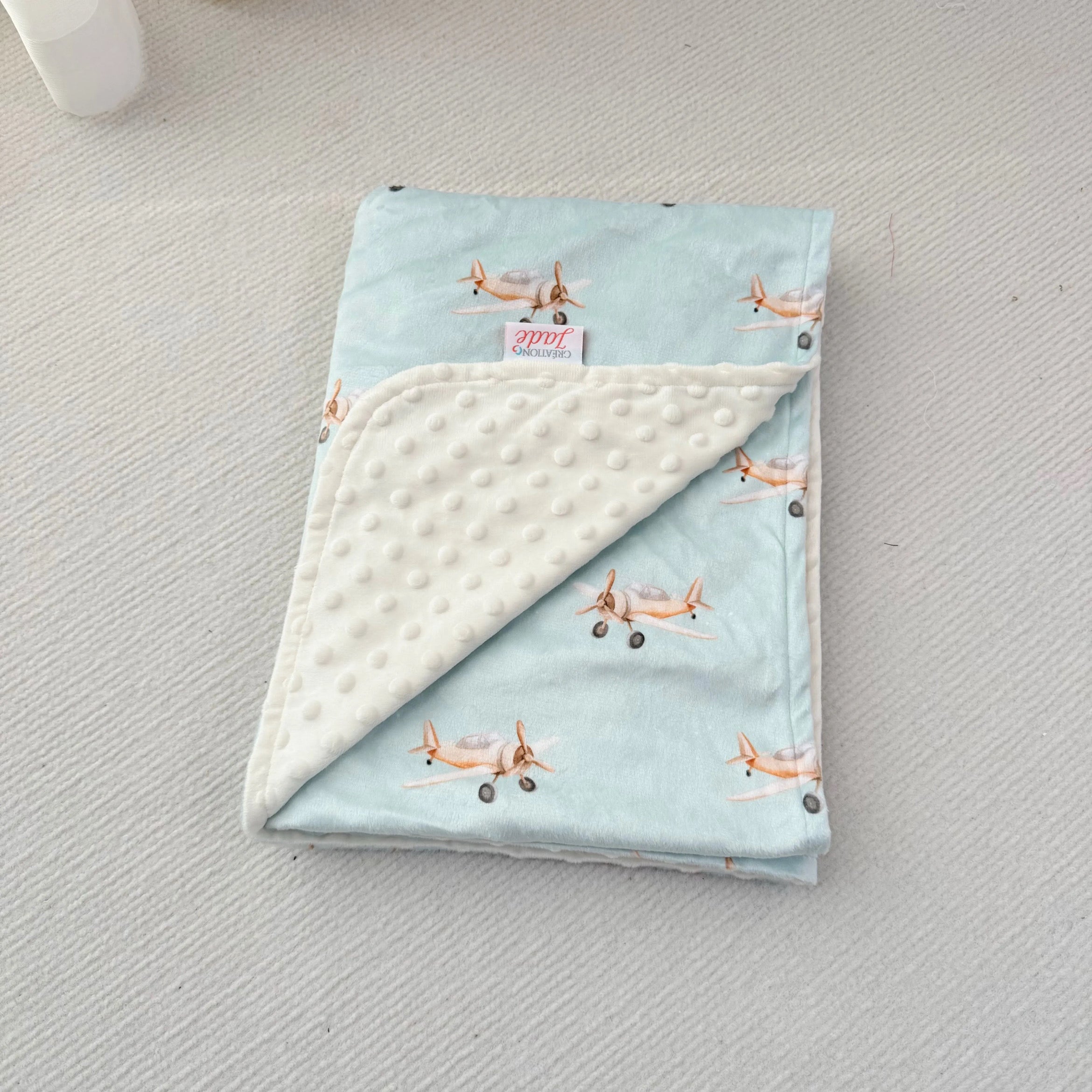 Doudou Minky & Minky dot - Aviateur