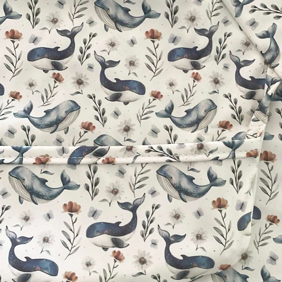 Bavettes manches longues - Poche haute  - Petite Baleine