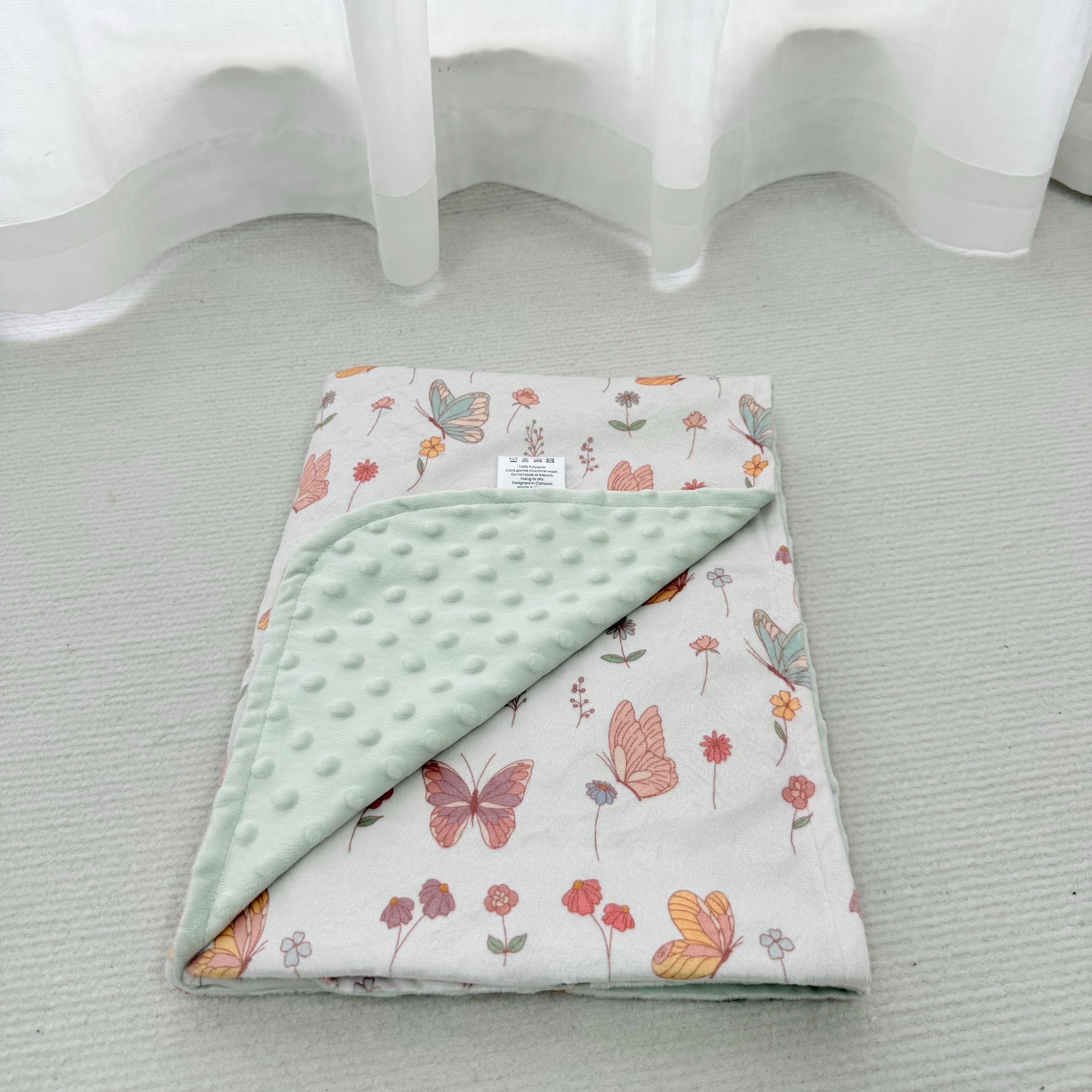 Doudou Minky & Minky dot - Papillon - Butterfly