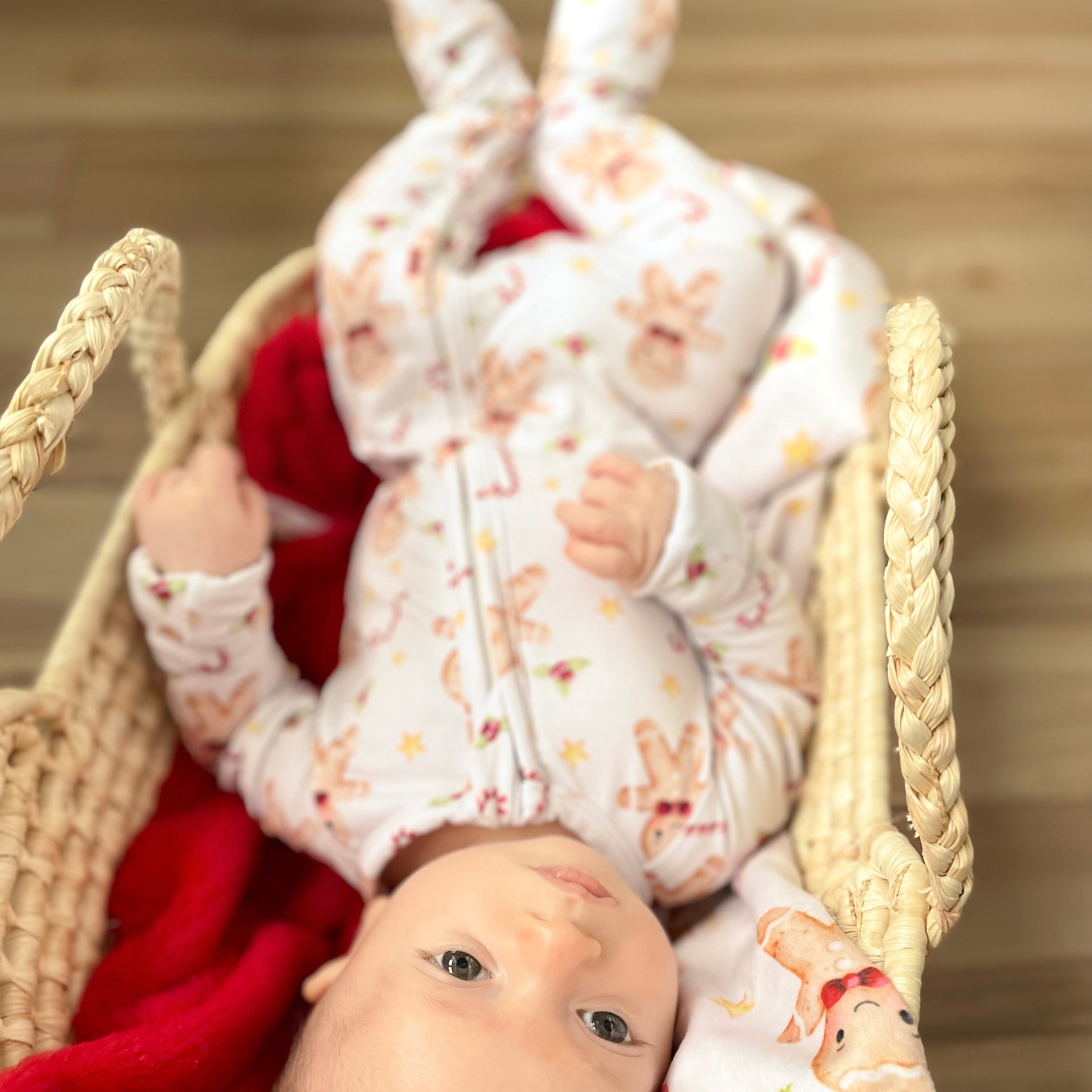 Pyjama bambou - Bébé - Noël - Biscuit pain d'épice