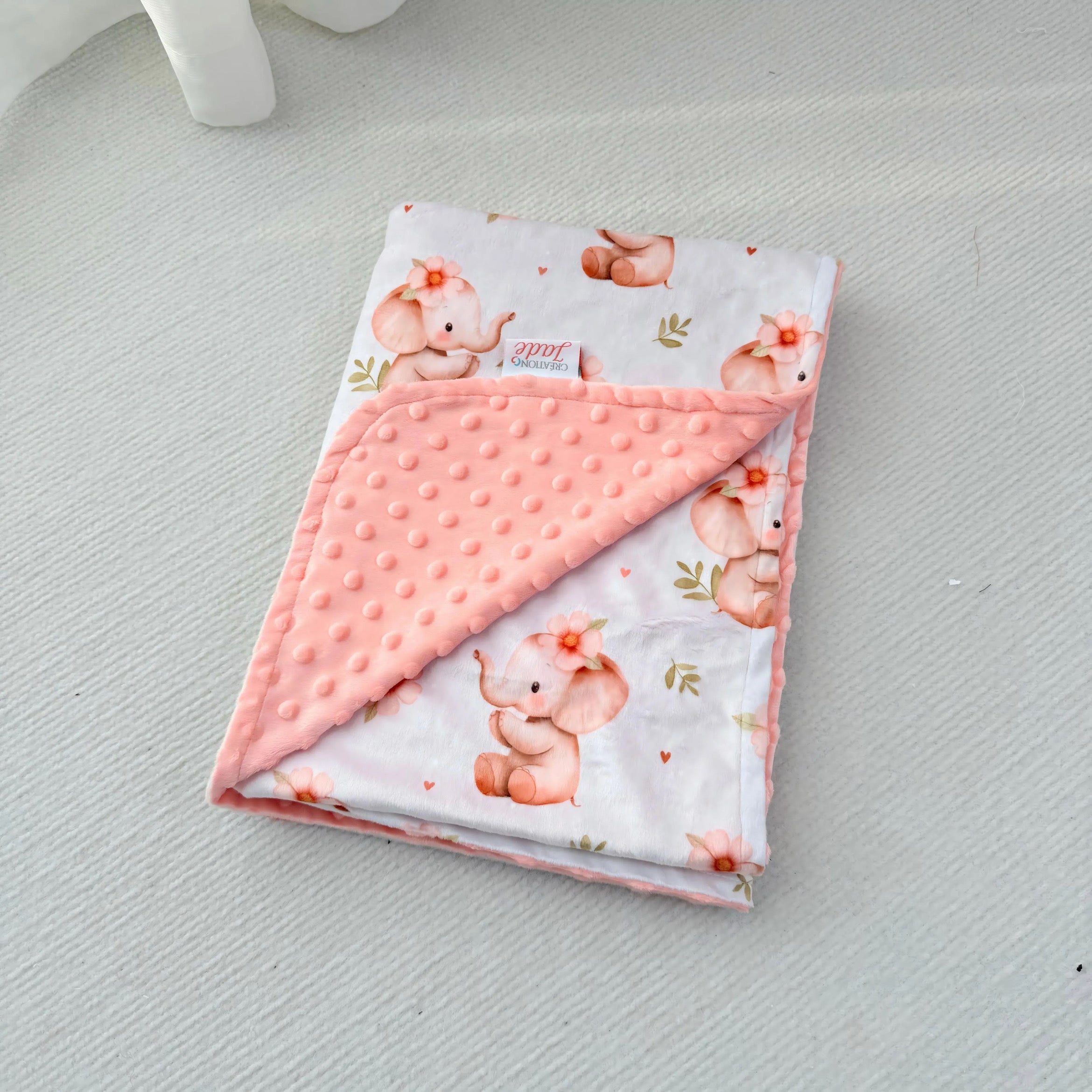 Doudou Minky & Minky dot - Emma l'éléphant