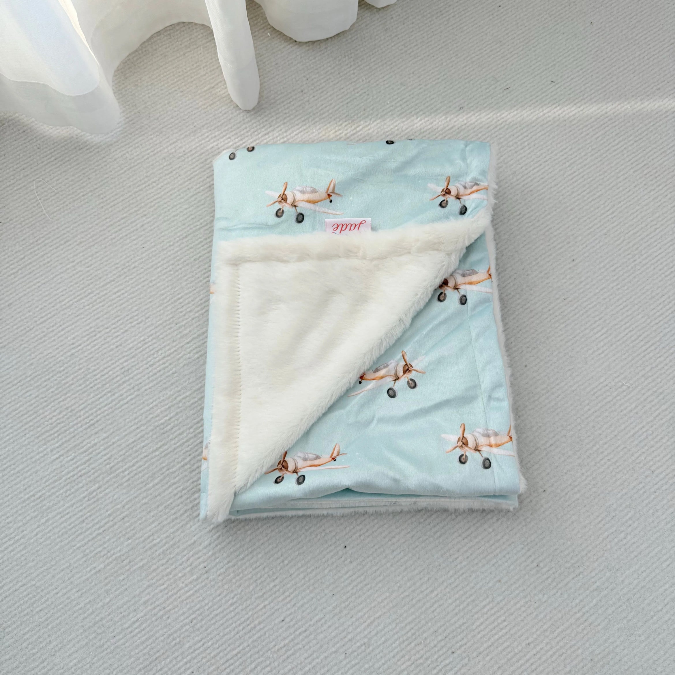 Doudou Minky & Fourrure - Aviateur