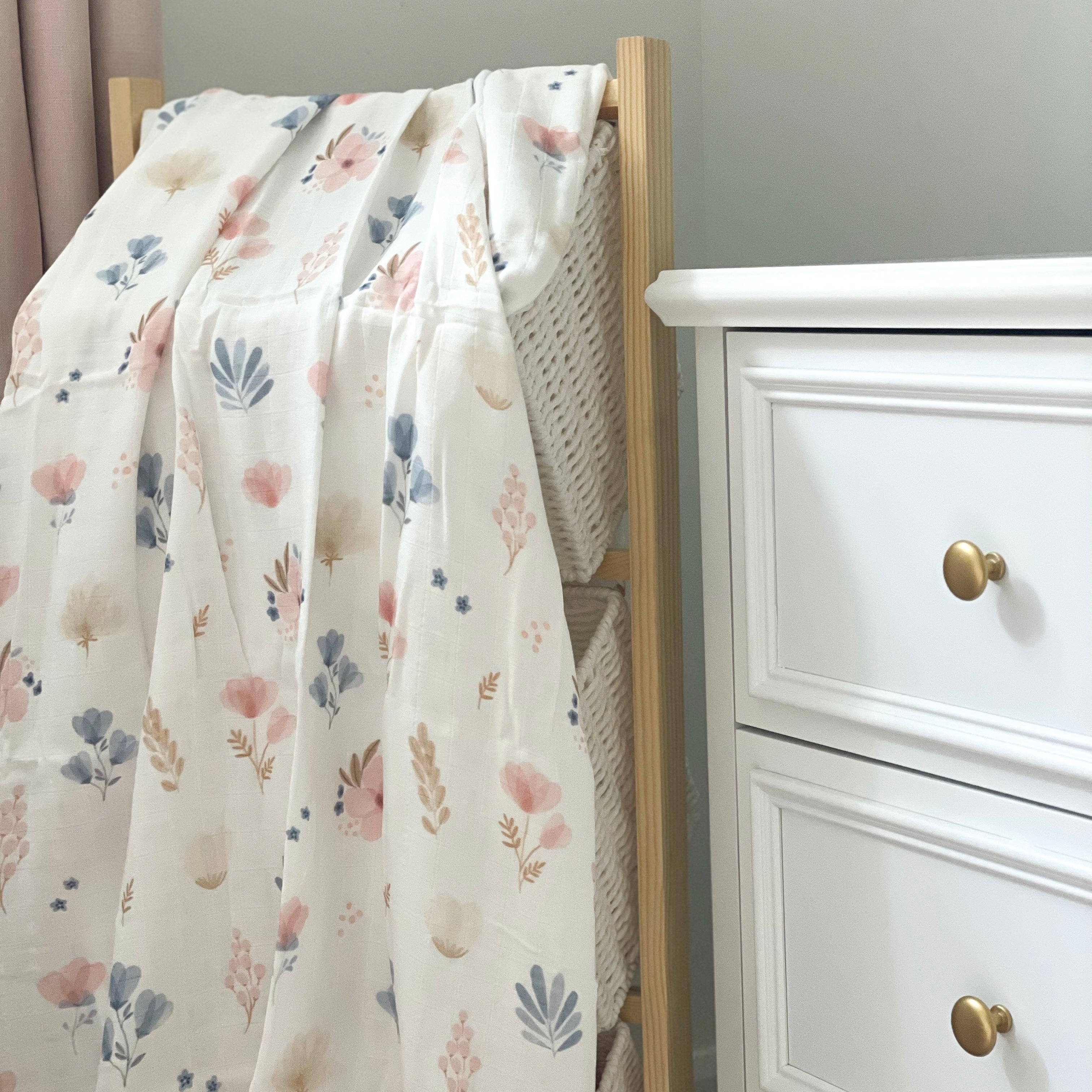 Mousseline Création Jade - bambou & coton - Violette