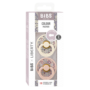 Suce Bibs - Liberty - Paquet de 2 - Eloise Blush