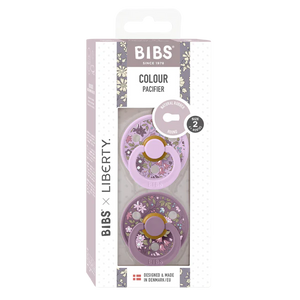 Suce Bibs - Liberty - Paquet de 2 - Chamomile Lawn Violet Sky