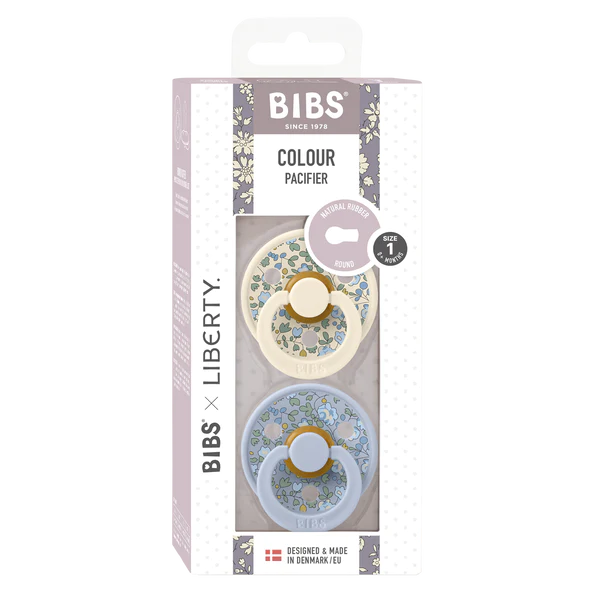 Suce Bibs - Liberty - Paquet de 2 - Eloise Baby blue