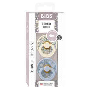 Suce Bibs - Liberty - Paquet de 2 - Eloise Baby blue