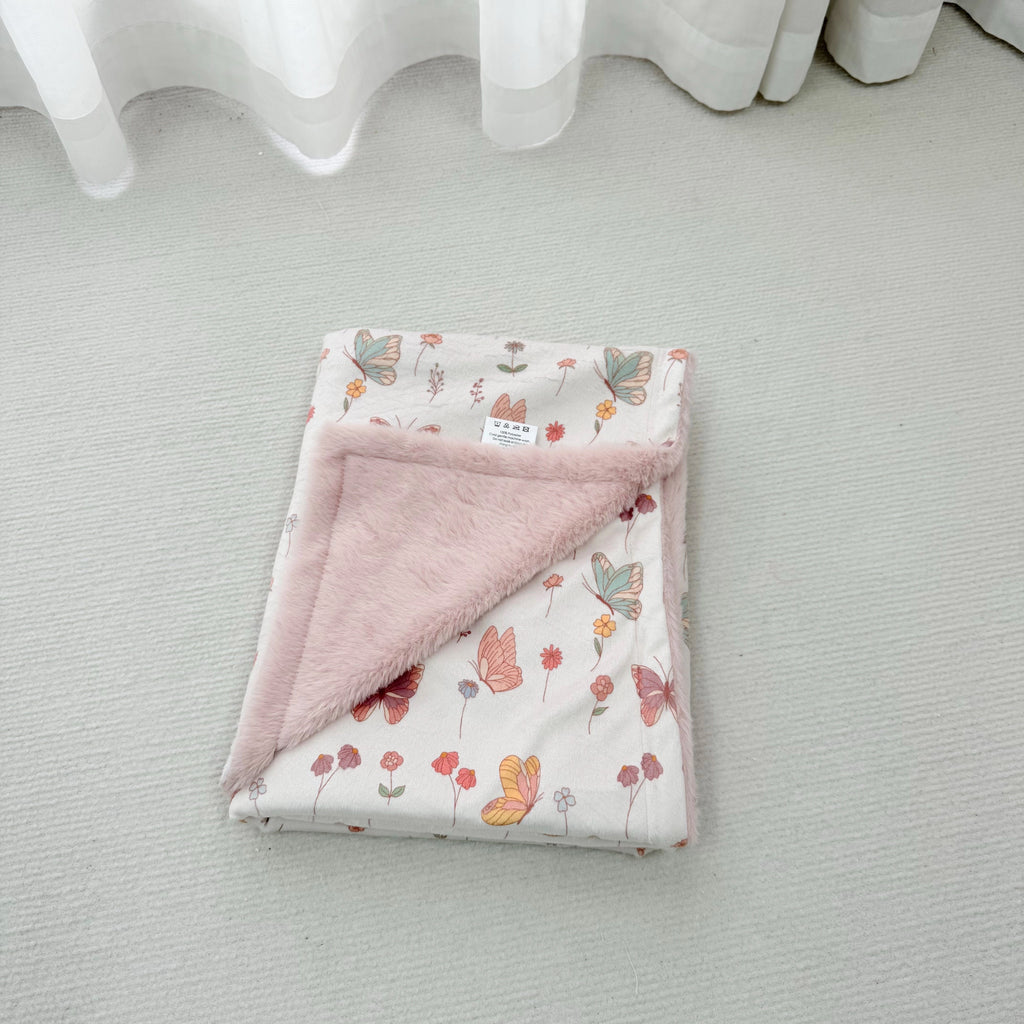 doudou douce en minky pour bébé