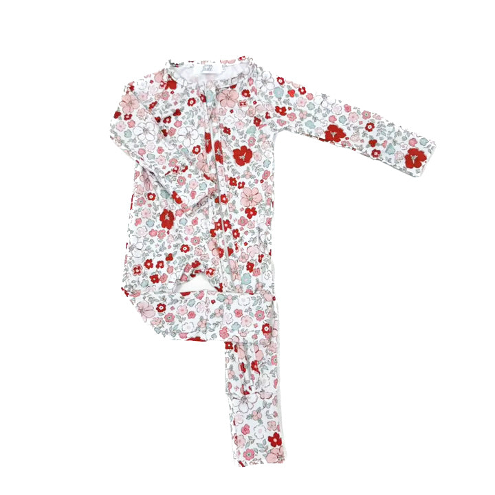 pyjama bambou fleurs