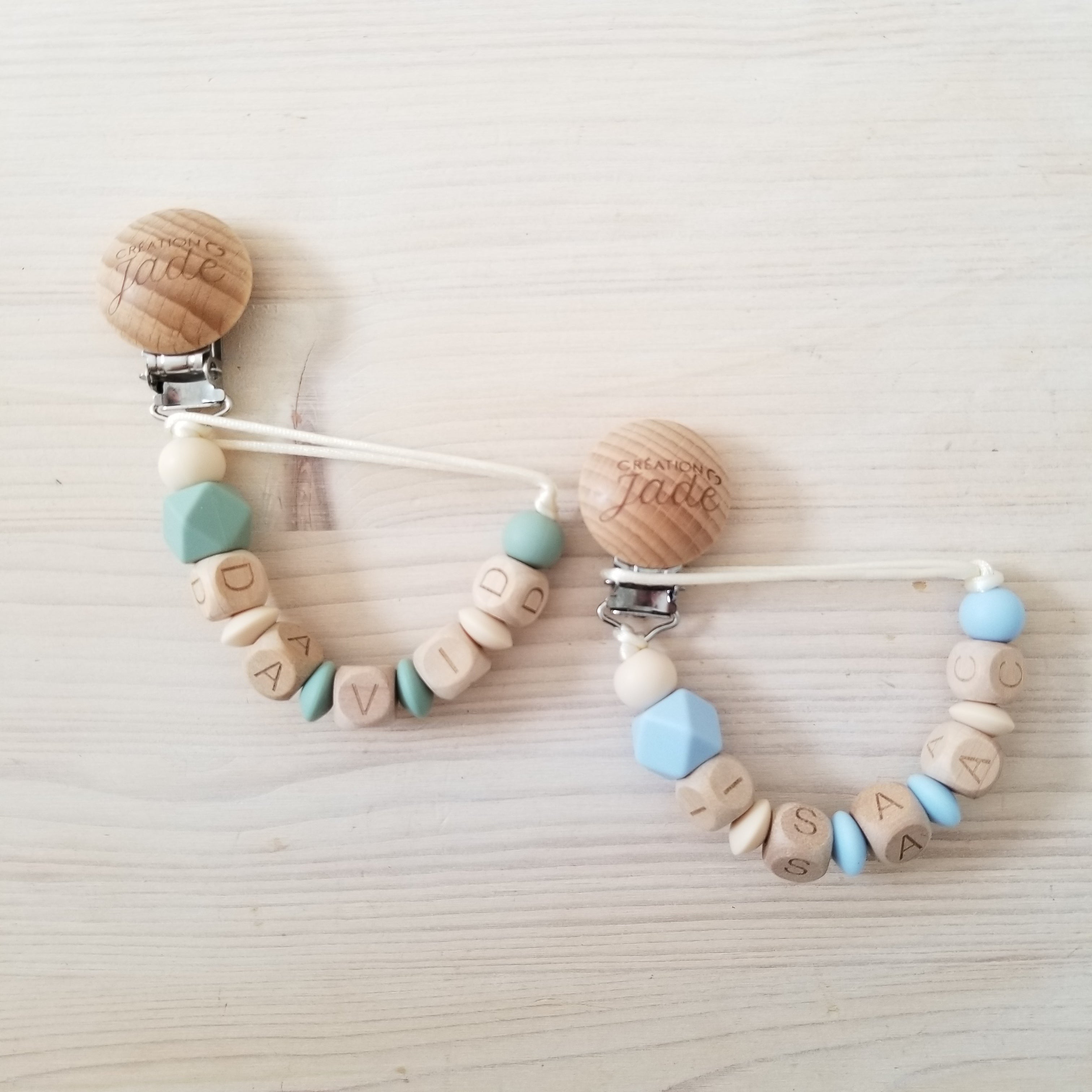 Attache-suce personnalisée - Clip bois (DÉLAIS 1-3SEM)