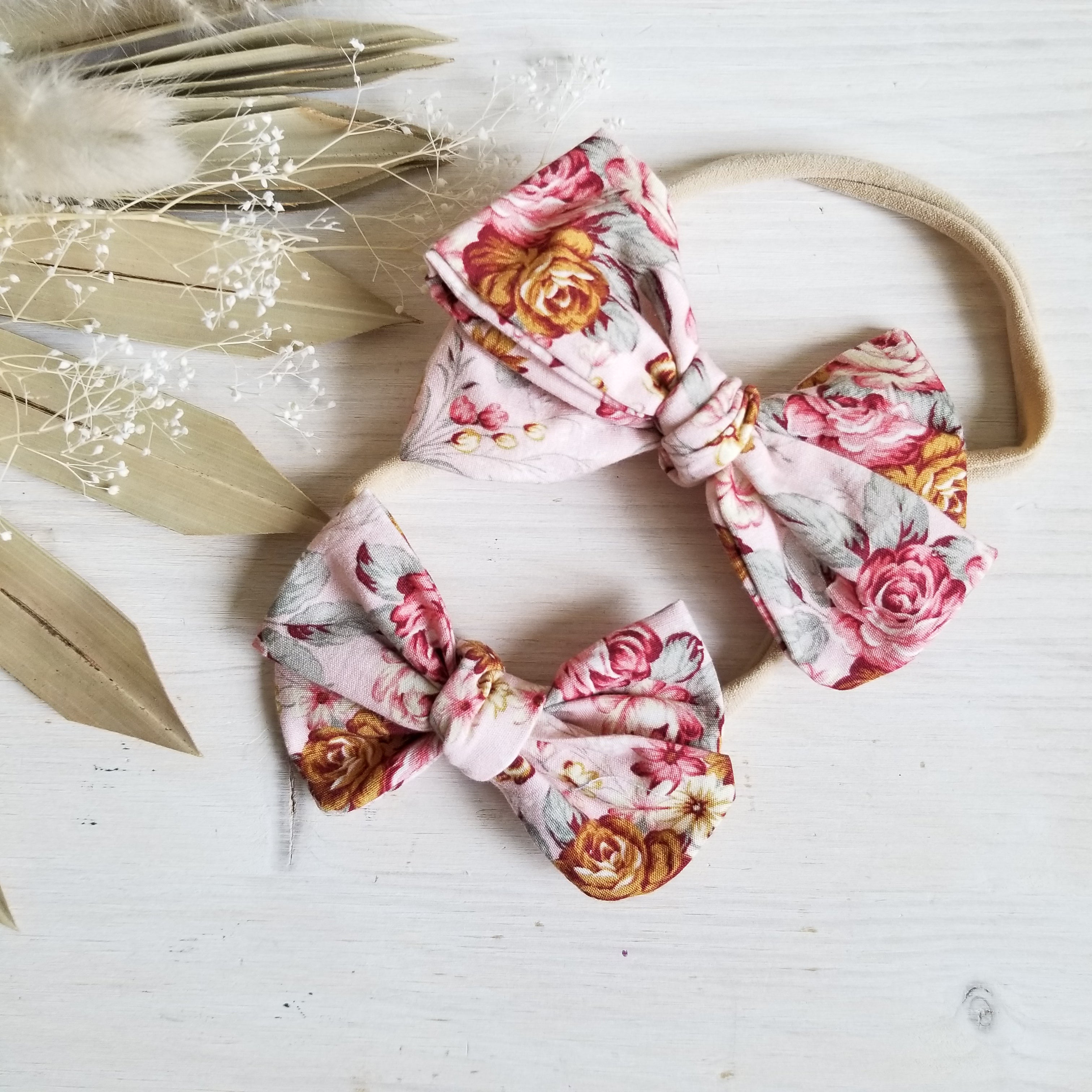 Bouclette - Fleurs roses