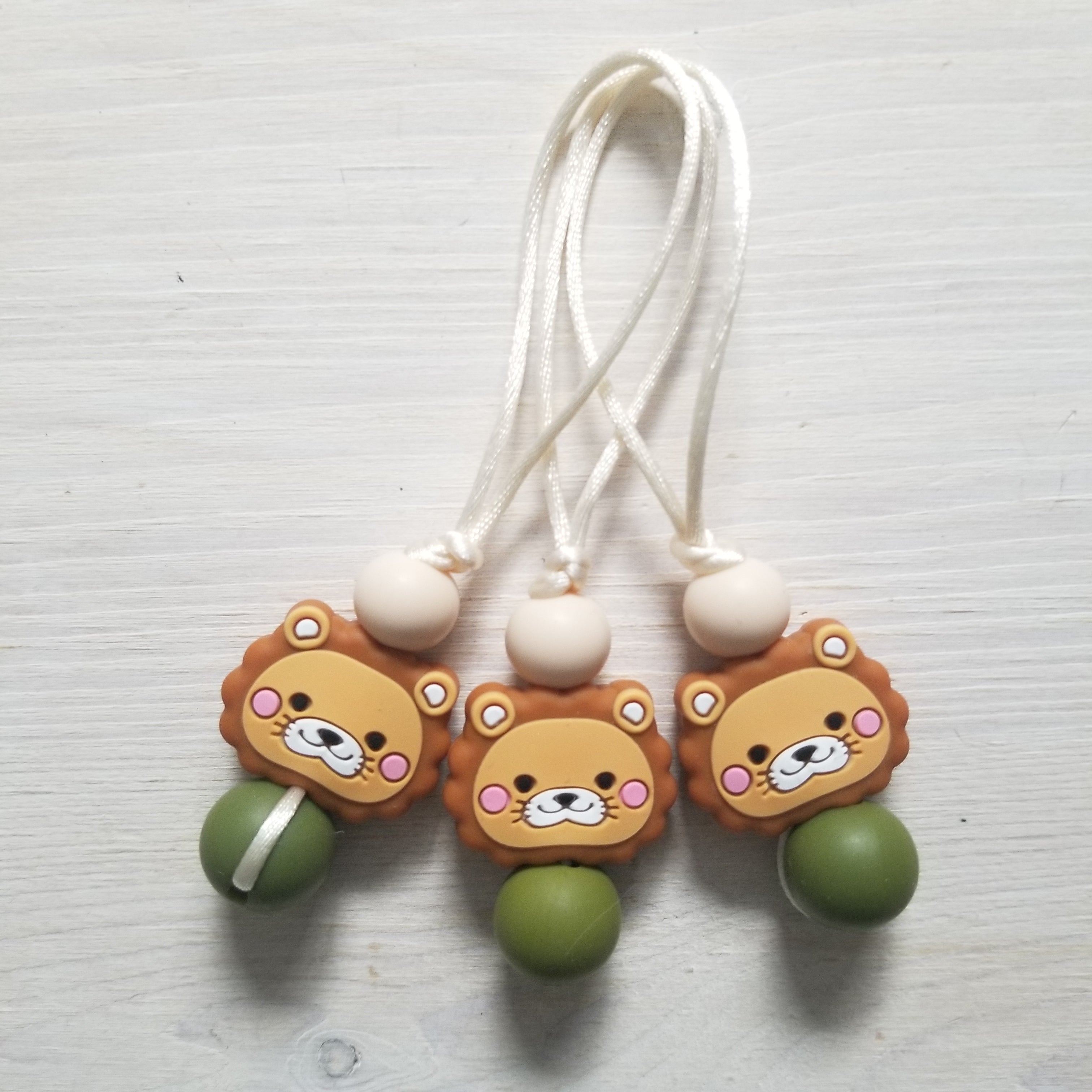 Zip à fermeture éclair - Lion