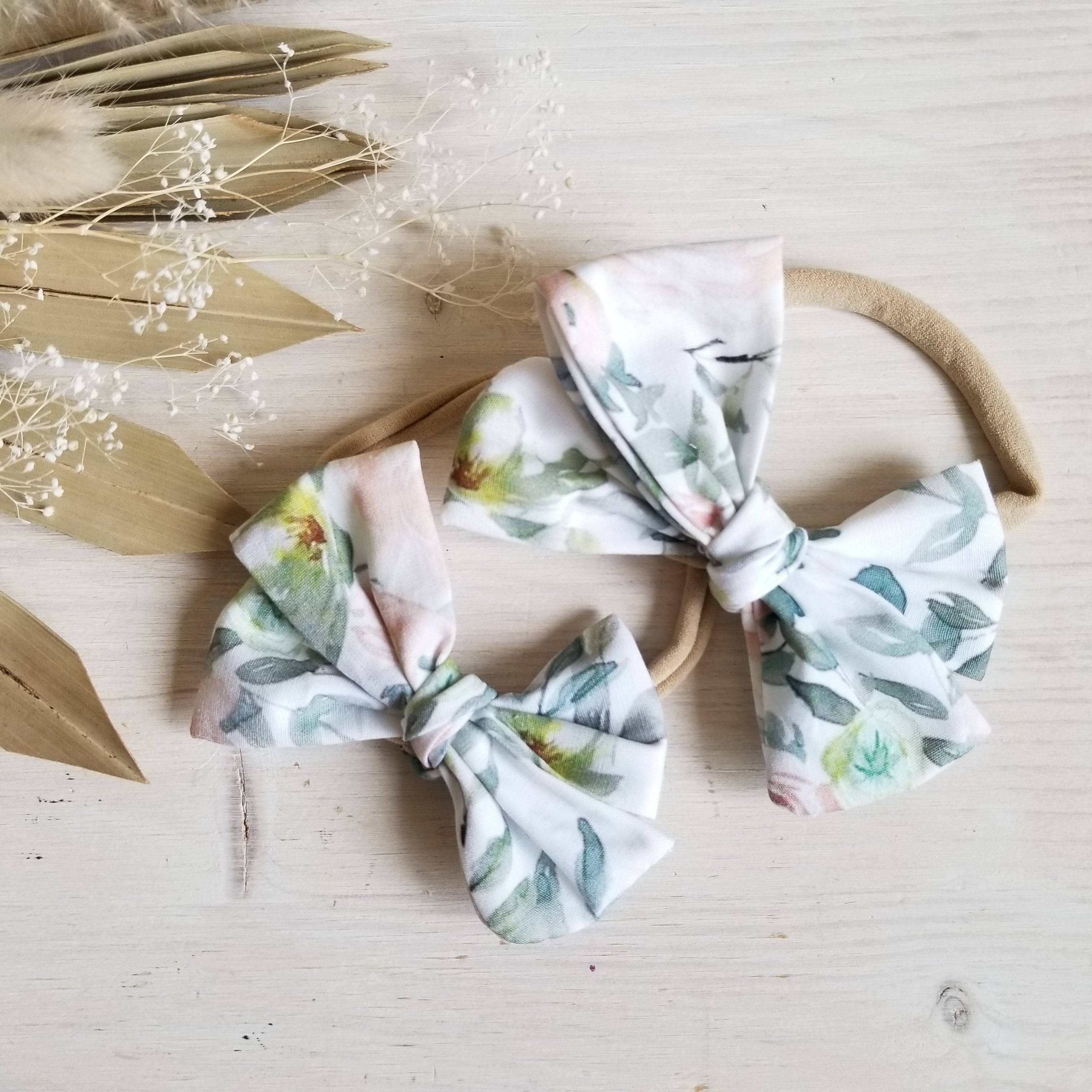 Bouclette - Fleurs blush