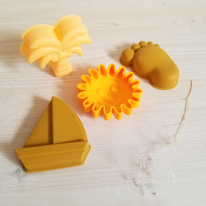 Nouveauté - Ensemble moules sable - palmier