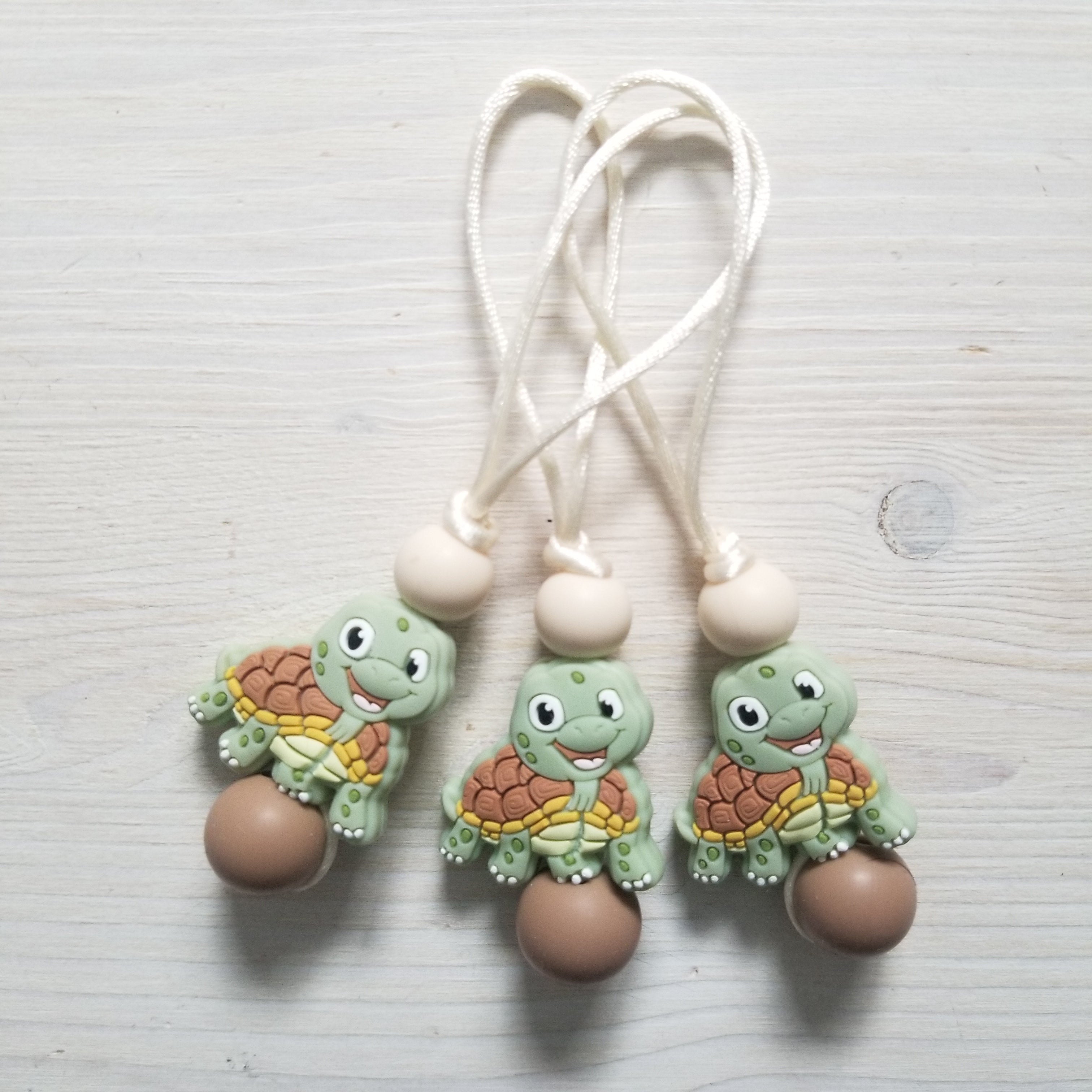 Zip à fermeture éclair - Tortue