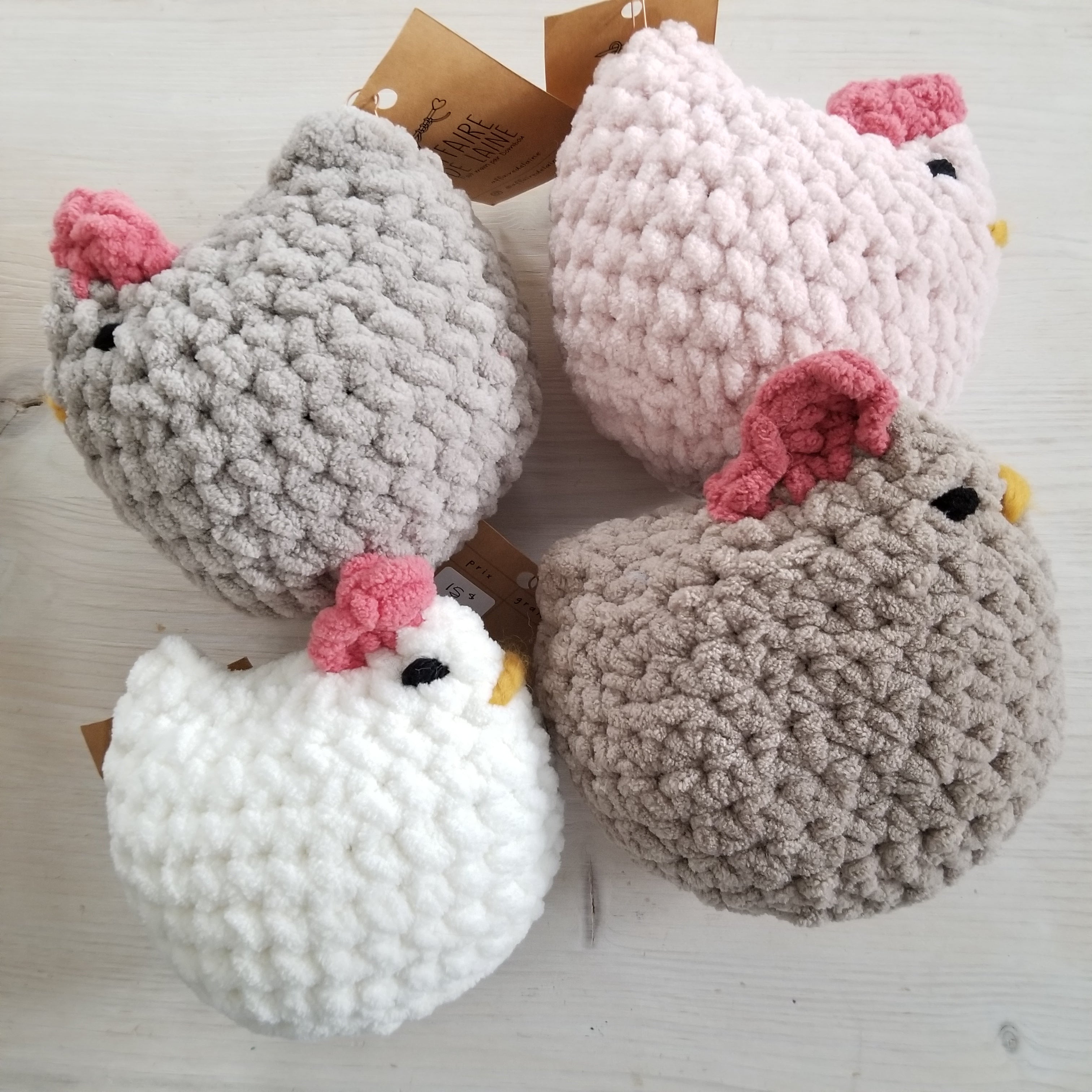 Affaire de laine - Poules