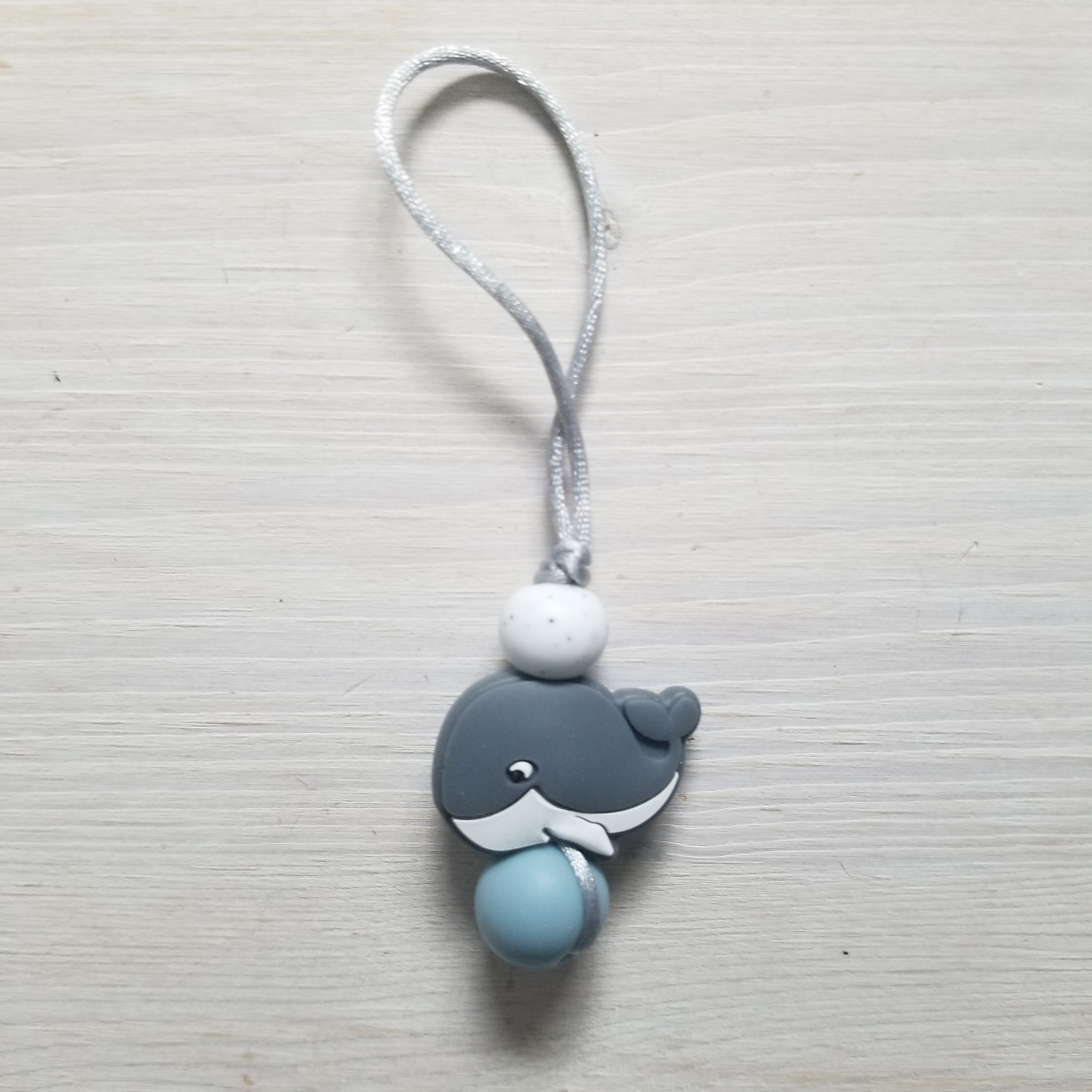 Zip à fermeture éclair - Baleine