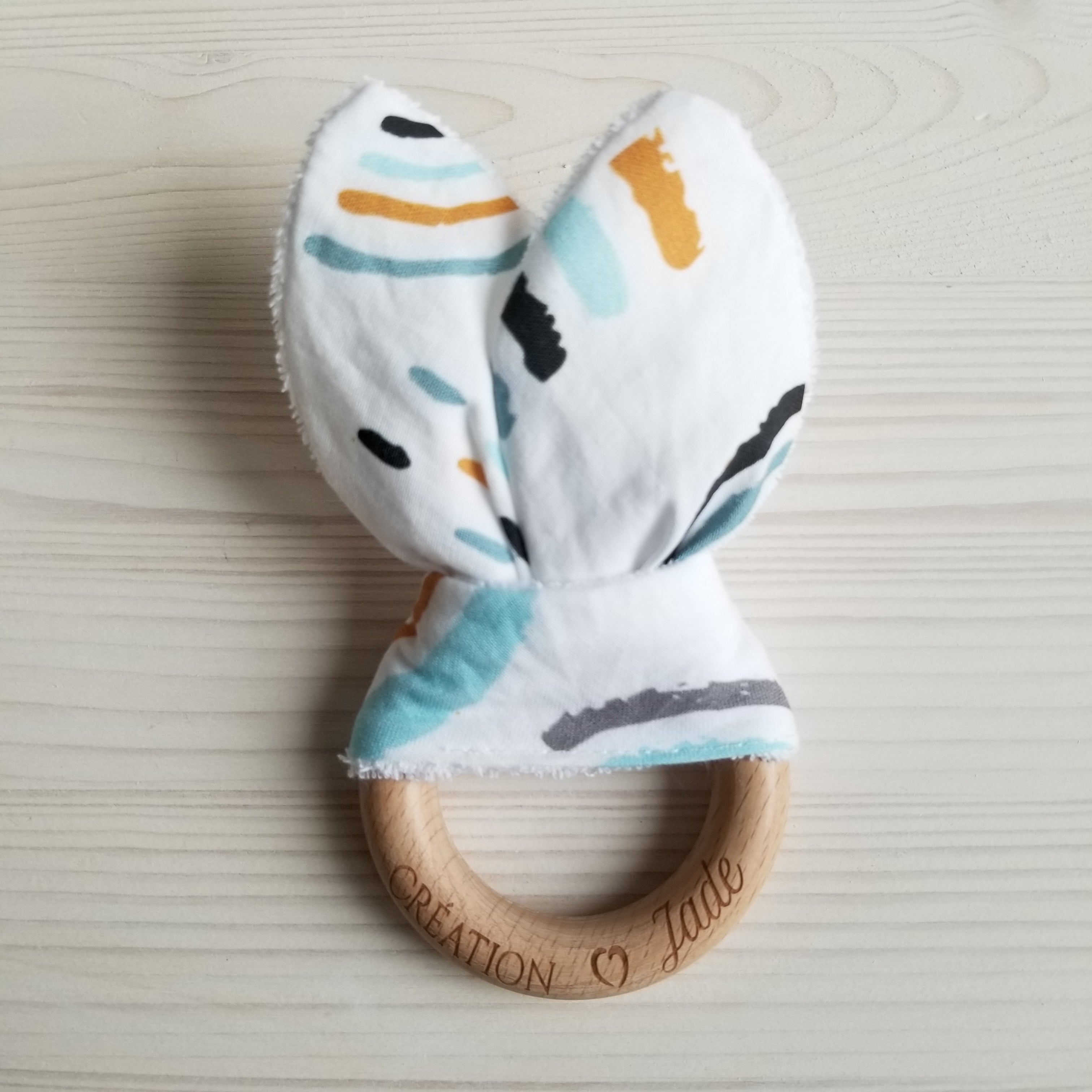 Oreilles de lapin - Arc-en-ciel bleu