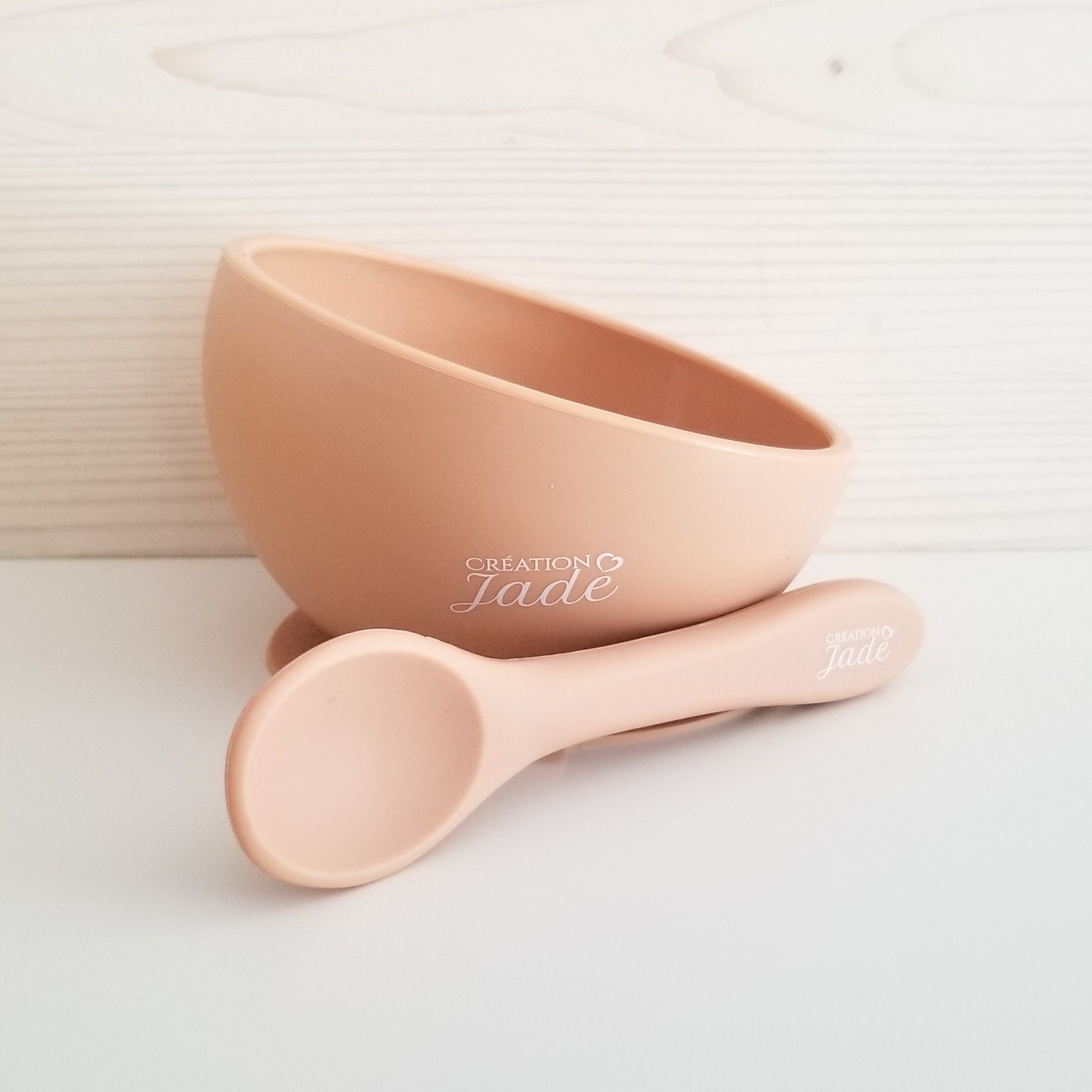 SOLDE 20$ - Duo Bol à succion et cuillère