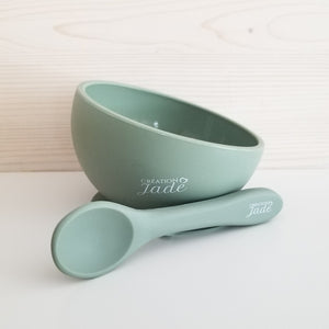 SOLDE 20$ - Duo Bol à succion et cuillère