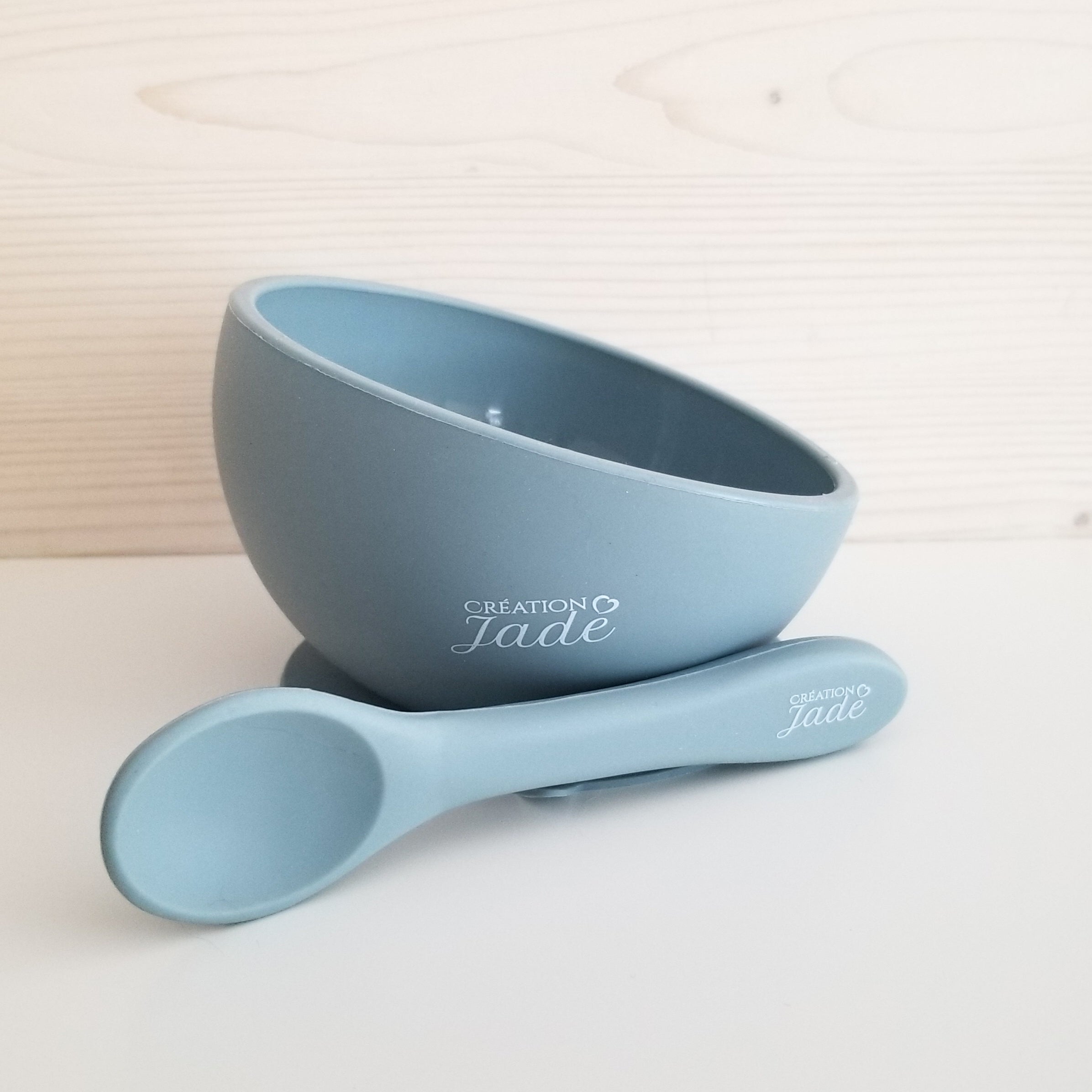 SOLDE 20$ - Duo Bol à succion et cuillère