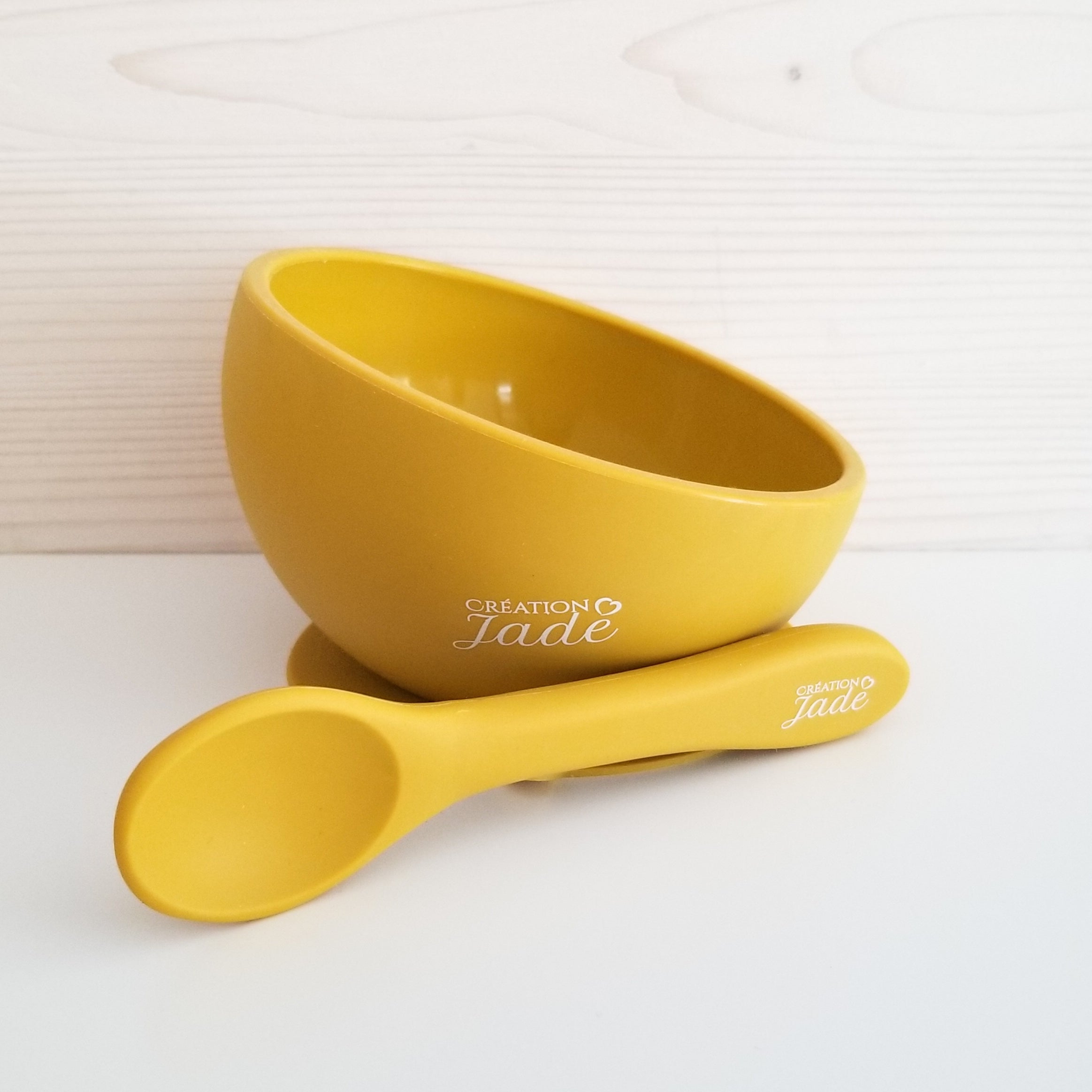 SOLDE 20$ - Duo Bol à succion et cuillère