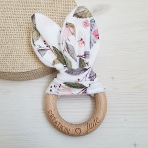 Oreilles de lapin - Fleurs rosées