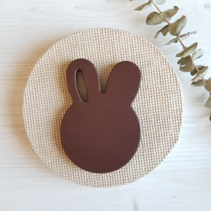 Jouet de dentition exclusif - Lapin en chocolat