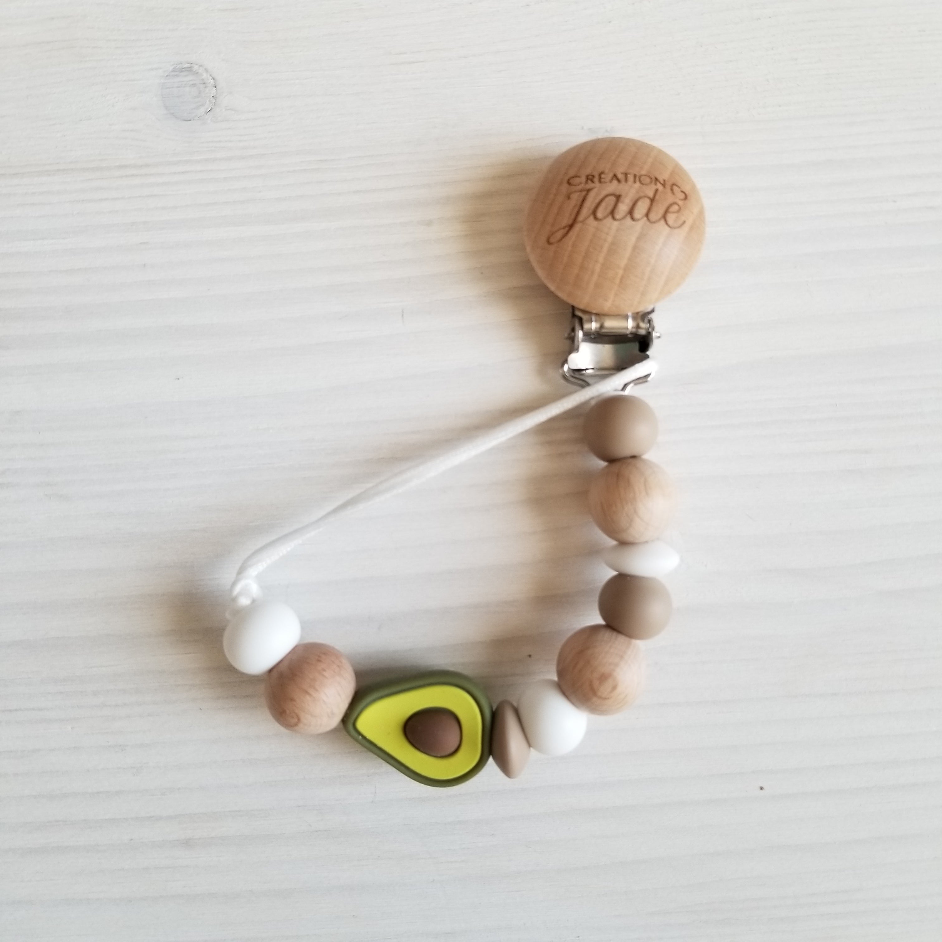 Attache-suce Bois - Avocat - Cappuchino