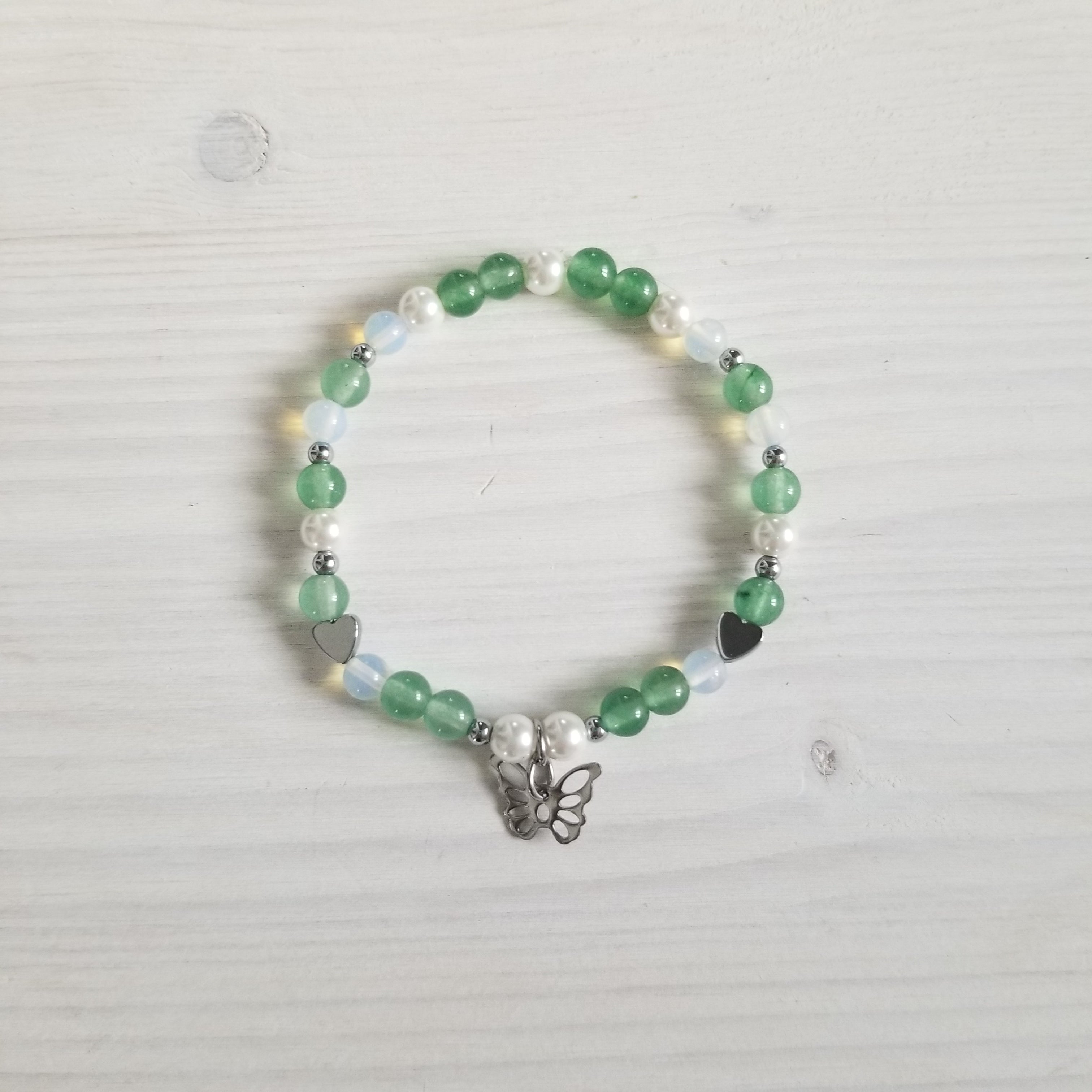 SOLDE 10$ - Bijoux Jadore - Bracelet en pierres semi-précieuses - Jade