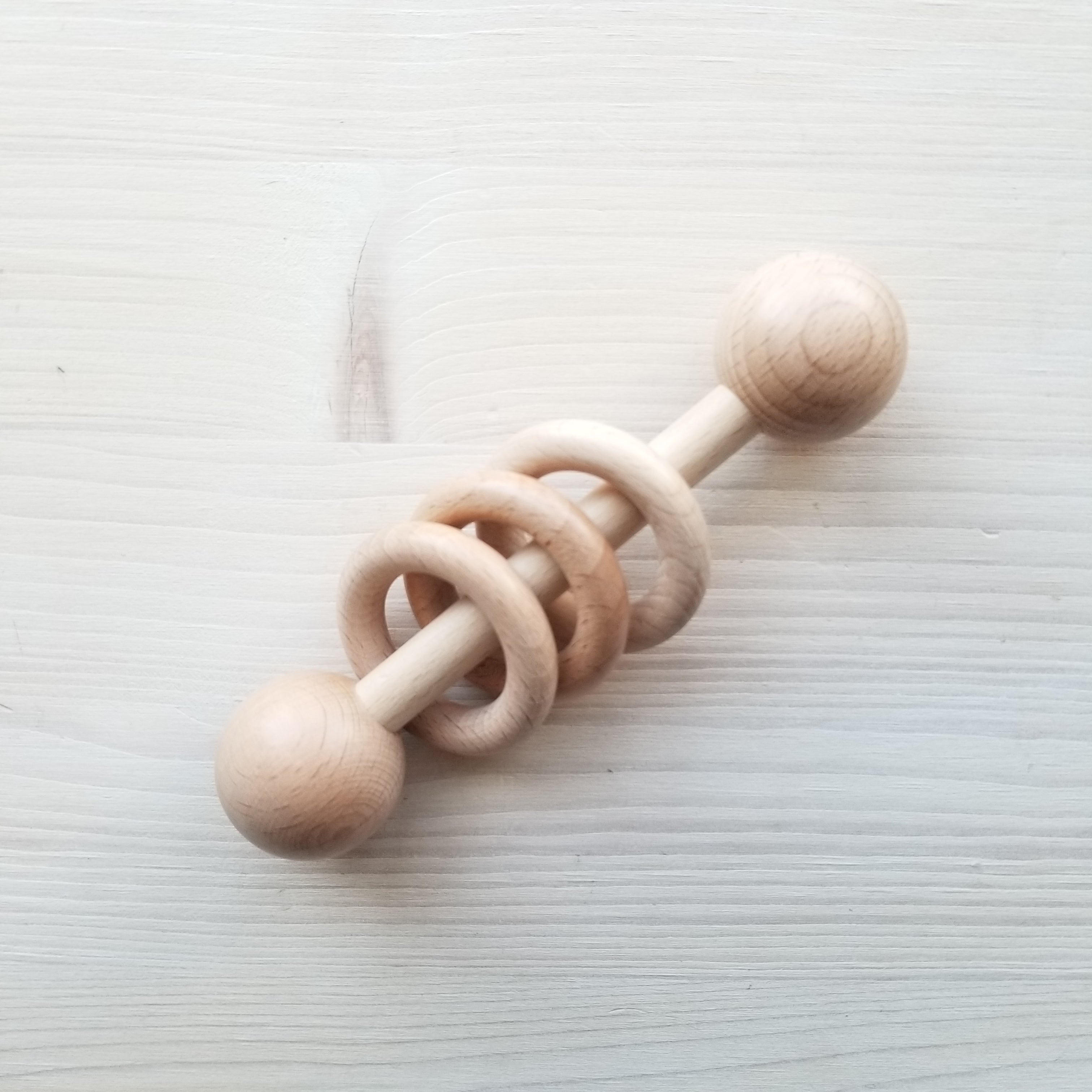 Hochet tout en bois