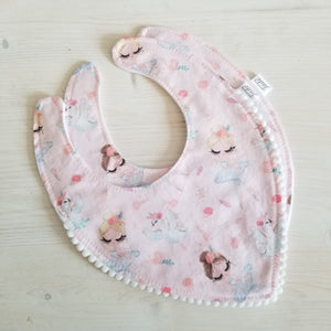 bavoir ballerine bébé fille